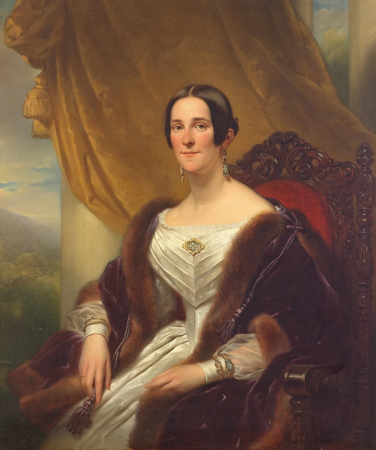Ritratto di Charlotte Maria van Heukelom - Planteau, 1841